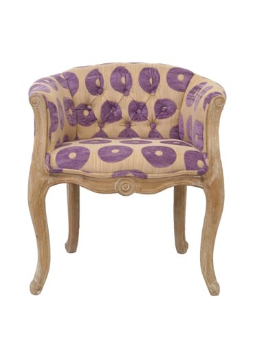 Низкие кресла для дома Kandy purple