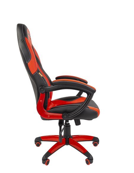 Офисное кресло Chairman game 20 Россия экопремиум серый/оранжевый н.м.