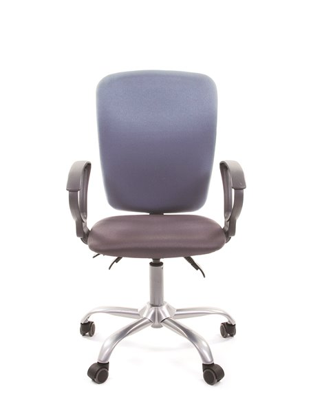 Офисное кресло Chairman 9801 Россия сид15-13 серый/сп 15-41 голубой