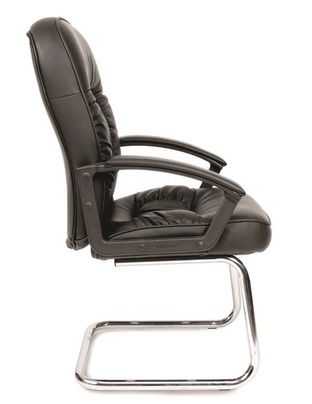 Офисное кресло Chairman 418V Россия PU2001-12 черное матовое