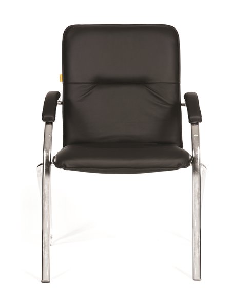 Офисное кресло Chairman 850 экокожа Terra 118 черная (собр.) 