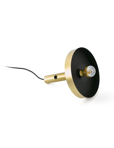 Портативная лампа Whizz золотой/черный E27 60W