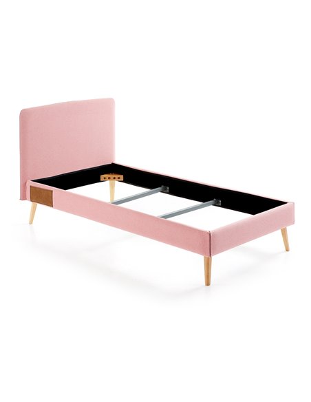 Кровать Lydia 90х190 розовая
