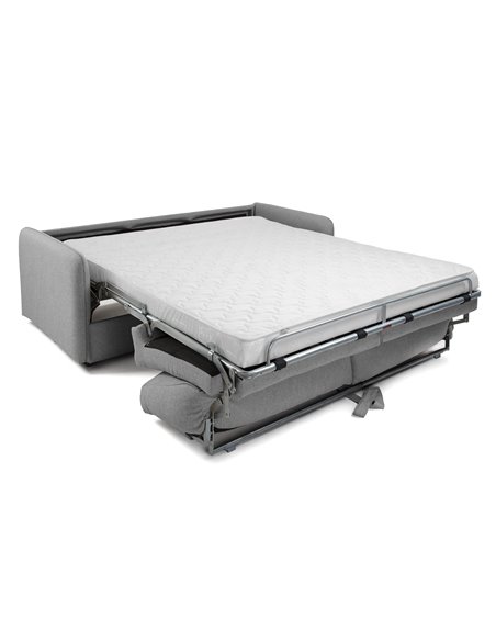 Диван-кровать Komoon 140 полиуретановый светло-серый