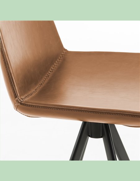 Барный стул Zast коричневый