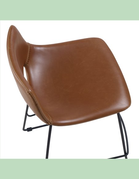Барный стул Ziggy коричневый