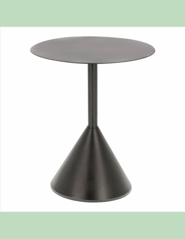 Приставной столик Yinan Ø 48 cm черный
