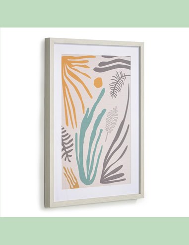 Постер Kamara с разноцветными водорослями 50 х 70 см
