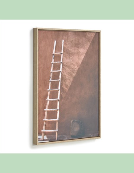 Постер Lucie с деревянной лестницей 50 х 70 см