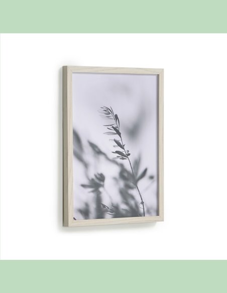 Постер Makena из серых оливковых листьев 30 x 40 см