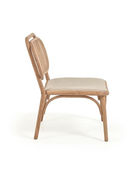 Кресло Doriane массив дуба с мягким сиденьем