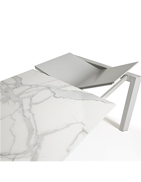 Обеденный стол Atta серый, керамика