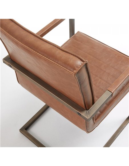 Кресло Type с металлическим покрытием