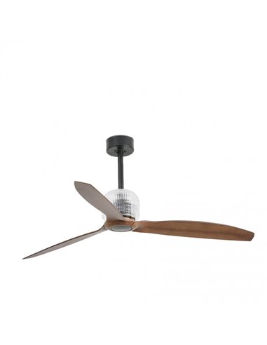 Потолочный вентилятор Deco Fan черный/деревянный