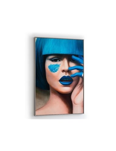 Постер Blue 80x120 холст