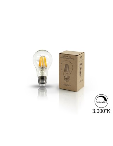 Лампочка Vintage LED A60 8W E27 с регулируемой яркостью