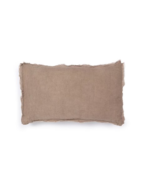 Чехол на подушку Draupadi 100% лен коричневого цвета 30 x 50