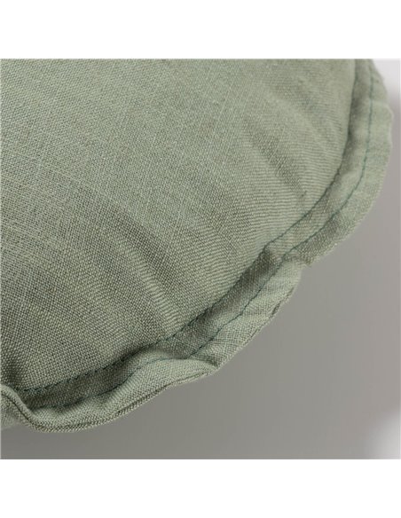 Чехол на подушку Maelina светло-зеленый Ø 45 см