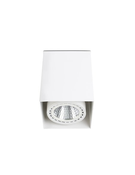 Белый накладной светодиодный светильник Teko 1 12-18Вт 2700К 56º