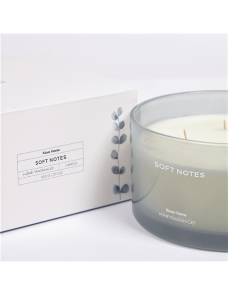 SOFT NOTES Scented candle Soft Notes 600 gr