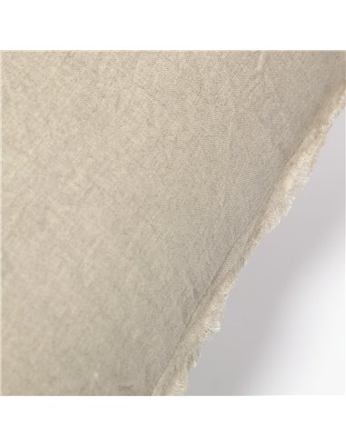 Чехол на подушку Draupadi 100% лен бежевого цвета 45 x 45