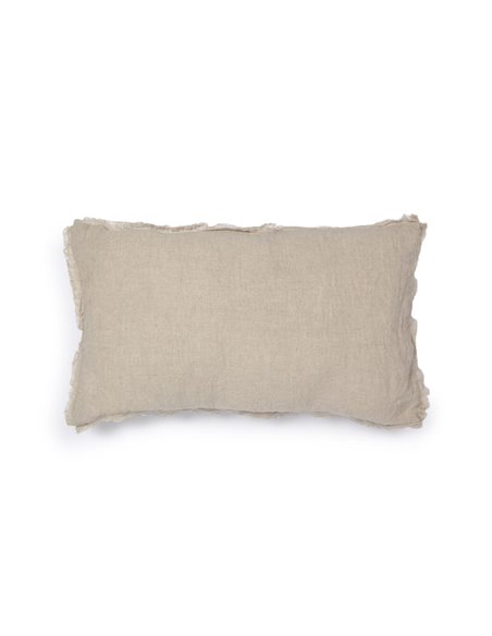 Чехол на подушку Draupadi 100% лен бежевого цвета 30 x 50