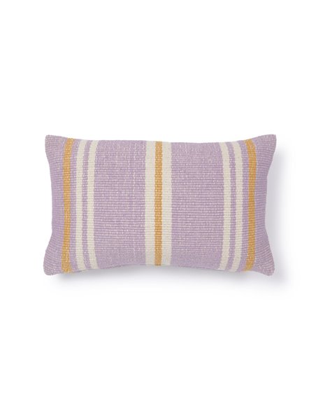 Чехол на подушку Marilina 100% хлопок фиолетовый в полоску 30x50