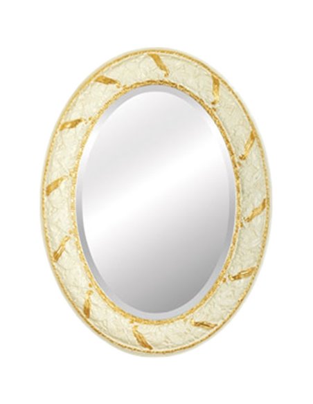 25030 Зеркало CDB овальное (Аворио/декор золото)