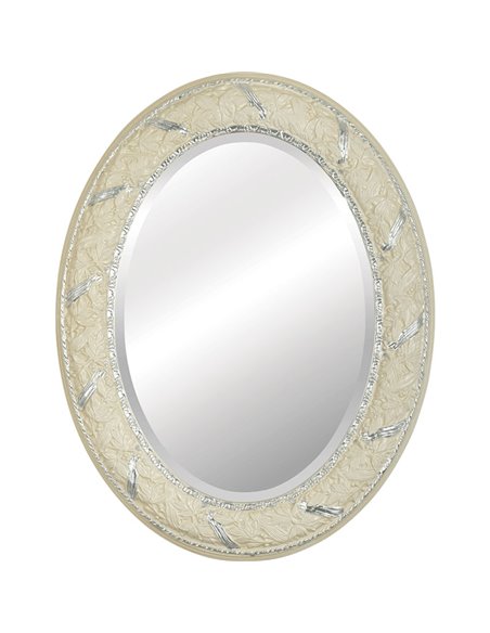 25031 Зеркало CDB овальное (Аворио/декор серебро)