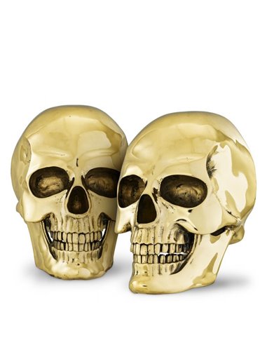 Gold Skull Wall element 