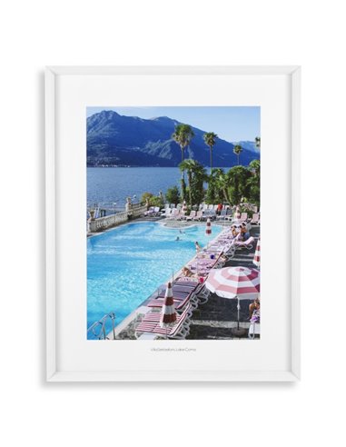 Print Villa Serbelloni, lake como