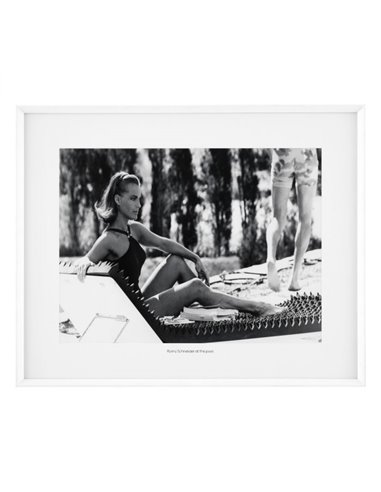Print Romy Schneider at the Pool