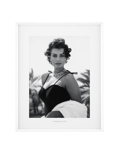 Print Staring Sophia Loren