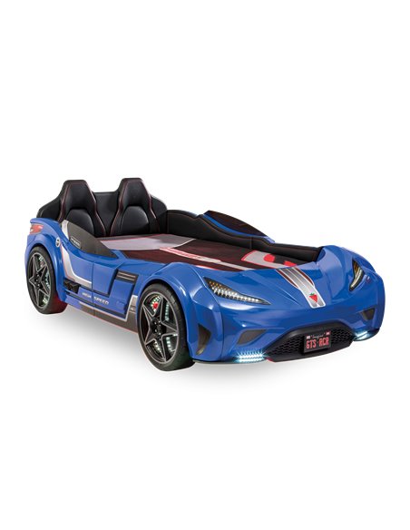 Кровать-машина Cilek Champion Racer GTS (99x191cm) Carbed синяя
